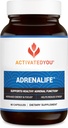 ACTIVATHYOU AdrenaLife- Kalmte en ontspannen Adrenal Support Supplement voor Stress Relief, Rustvolle Slaap, en Focused Energy w/Magnesium, Vitamine B12, & Rhodiola Rosea Extract (90 capsules)