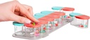 Sagely Smart XL Weekly pil Organizer AM/PM - Medicine Storage Organizer met Herinnering Alarm App (Groot genoeg om visolie, kabeljauwleverolie, vitamine D supplementen & vitamines te passen)(Mint / Coral)
