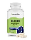 NaturalSlim Night Time Fat Burner pour les femmes et les hommes - Noctiburn Suppléments de combustion de graisse de nuit avec l'acide amino essentiel pour le métabolisme de la combustion de nuit - 120 capsules végétales