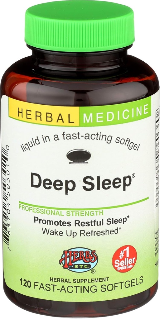 Herbs ETC. Deep Sleep, 120 CT