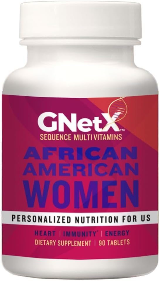 Multivitamines de séquence pour les femmes africaines américaines - Formule puissante avec vitamine C, zinc et vitamine D pour le soutien immunitaire et la santé cardiaque