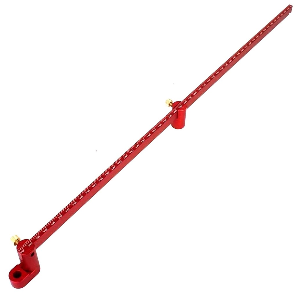 550mm Circle Compass, Large Woodworking Compass Scriber, Drawing Tool (Red)