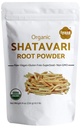 Iyasa Holistics Organic Shatavari Root Powder Value Pack de 8 oz/227 Gm, Aspergus racemosus, USDA Organic Ayurveda herbe, Women's Health Tonic, General Rejuvenating Tonic Resealable Pouch