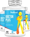 NuBest Doctor Plus - Formule puissante de force osseuse - soutient des os solides et sains - Immunity & Wellness Support - pour les enfants (10+) et les adolescents - 3 packs