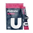 UCAN Hydrate Electrolyte Drink Mix (Berry, 12 Stickpacks) Sugar-Free, Keto-Friendly, Veganistisch, Non-GMO, Glutenvrije Electrolyte Poeder met Kalium & Magnesium voor Runners & Atleten