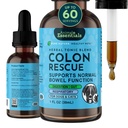 Animal Essentials Colon Rescue voor honden en katten - Constipatie Relief, Stool Softener met Slippery Elm, Marshmallow Root, Licorice Root - 1 Fl Oz