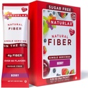 Suikervrij Psyllium Husk Fiber Powder (Berry - 24 Packets)
