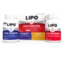 Lipo Flavonoid Day & Night Combo Kit, Tinnitus Relief for Ringing Ears, Lipo Flavonoid Plus & Lipo Flavonoid Night with Melatonine & Vitamine C, 90 Caplets