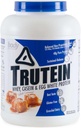 Body Nutrition Trutein Hoog Proteïnepoeder: 45% Wei, 45% Caseïne, 10% Egg White, Glutenvrij, Laag Natrium, Gras Fed Wei Proteïne Poeder, Gym Supplement & Breakfast Shake, Gezouten Karamel, 4lb