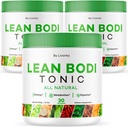 LIVORKA Lean Bodi Tonic, all Natural Advanced Formula Powder - 90 Servings (3 maand levering) - Verpakking van 3