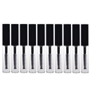 AKOAK 10 Packs 4ml Transparant Herbruikbaar Leeg Fles Buis Container Make-up Flacons Cosmetisch gereedschap voor Eyelash groei olie / Mascara met penseel voor thuis en reizen