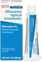 Rugby Dibucaine Topische Verdoving 1% Aambei Zalf - Pijnstillende crème voor jeuken en branden, Aambeien behandeling, Anti Itch Cream 1 Oz (1 Pack)
