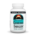 Source Naturals Guarana Energizer, complément alimentaire - Soutient un boost énergétique durable* 900 mg - 60 comprimés