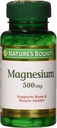 Magnésium Bounty de la nature 500mg, 100 Compte, paquet de 2