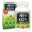 Swiss Kriss Herbal Laxative Tablets, Gentle & Natural Laxatives for Constipatie Relief for Adults & Children Over Age 6, Works in 6-12 Hours, Senna Laxative, 120 Tablets Totaal
