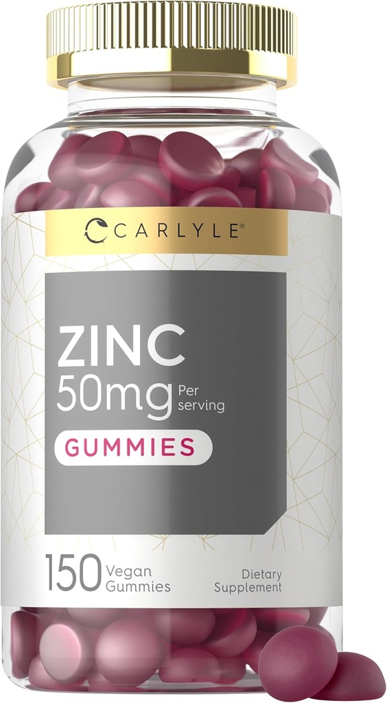 Carlyle Zink 50mg Gummies 