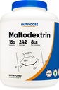 Nutricost Maltodextrine en poudre 8LBS - Sans gluten, sans OGM