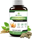 Ashwagandha Capsules 120 Tellen Natuurlijke Ashwagandha Wortel voor algehele welzijn