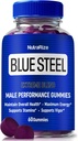 Blue Steel Gummies voor mannen, dagelijkse voeding om het vertrouwen en de algehele gezondheid te verhogen, alle natuurlijke supplement om Peak Performance te ondersteunen, officiële mannelijke Gummy, BlueStaal Reviews (60 Gummies)