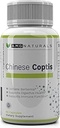 Chinese Coptis (coptis chinensis) - Geen Binder, Geen vulstoffen - Krachtige hele kruiden Huang Lian Su - Goldthread 550mg Berberine Coptisine - Verpakking mei Vary
