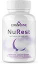 CogniTune Natural Sleep Supplement - Non Habit vormend slaappillen, Niet Drowsy Herbal Slaaphulp Formule w/Melatonine, Valeriaanwortel, Lemon Balm, Kamille, GABA, L-Theanine, Magnesium, Aminozuren