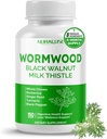 Wormhout Whole Cloves Melkdistel met andere kruiden - Ondersteuning Digestieve gezondheid, lever Wellness - Made and Tested in The USA