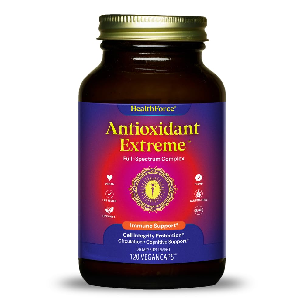 GEZONDHEIDSFORCE SUPERFOODS Antioxidant Extreme - 120 Vegan Capsules