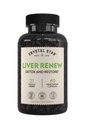 Crystal Star Lever Vernieuwen, 60 capsules, Herbal Lever Reiniging Supplement dat de normale leverfunctie ondersteunt & bevordert toxine release - melkdistel, non-GMO
