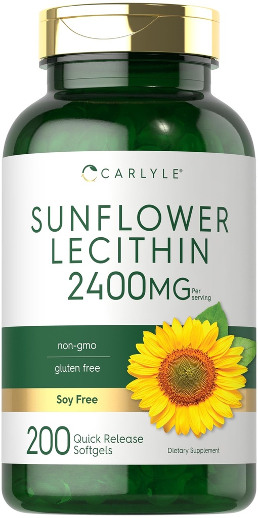 Carlyle Zonnebloem Lecithin Softgel Capsules 