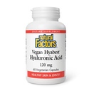 Natuurlijke factoren - Hyabest Hyaluronzuur, ondersteunt gezonde gewrichten en huid, 60 Vegetarische capsules