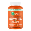 Qunol Kurkuma en Gember Capsules, 1000mg Kurkuma Supplement, Ultra Hoge Absorptie ter ondersteuning van Joint Health, #1 Doctor Aanbevolen vorm van Kurkuma Curcumin, 120 Telling (Pack of 1)