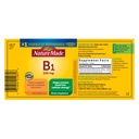 Nature Made Vitamin B1 100 mg, Dieetsupplement voor Energie Metabolisme Ondersteuning, 100 tabletten, 100 dagen Levering