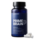 BONE WETENSCHAPPEN - Prime Brain Supplement - Nootropic for Focus, Memory & Cognitive Performance, with Alpha GPC, L-Theanine & Ginkgo Biloba, Vegan - 60 Capsules