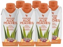 Forever Living - Forever Aloë Peaches - Ondersteunt spijsvertering, immuunsysteem, energieniveaus Geen conserveringsmiddelen, Veganistisch, Glutenvrij - 6 Packs