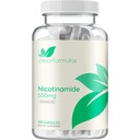 Vitamine B3 Nicotinamide 500mg - Hoge absorptievorm van vitamine B3 Niacin Flush Gratis voor het horen van huidhersenen en energie ondersteuning - NAD Precursor - Gemaakt in een cGMP Amerikaanse faciliteit (180 porties)