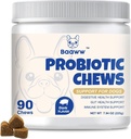 Probiotica voor honden - Verbeter Itchy huid, oren, Gistbalans, Allergieën, Gezondheid Immuniteit, Hond Gut Gezondheid, Digestieve Gezondheid met Prebiotica, Honden Probiotica, Verminderen diarree, 90 Kauwen (Pork)