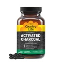Country Life Coconut Actived Charcoal Capsules, 260mg 