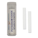 Kaliumjodide Zetmeel Oxidator Test Paper [Vial of 100 Strips] voor Chloor, jodium en peroxide detectie - NIET voor het testen van het lichaam
