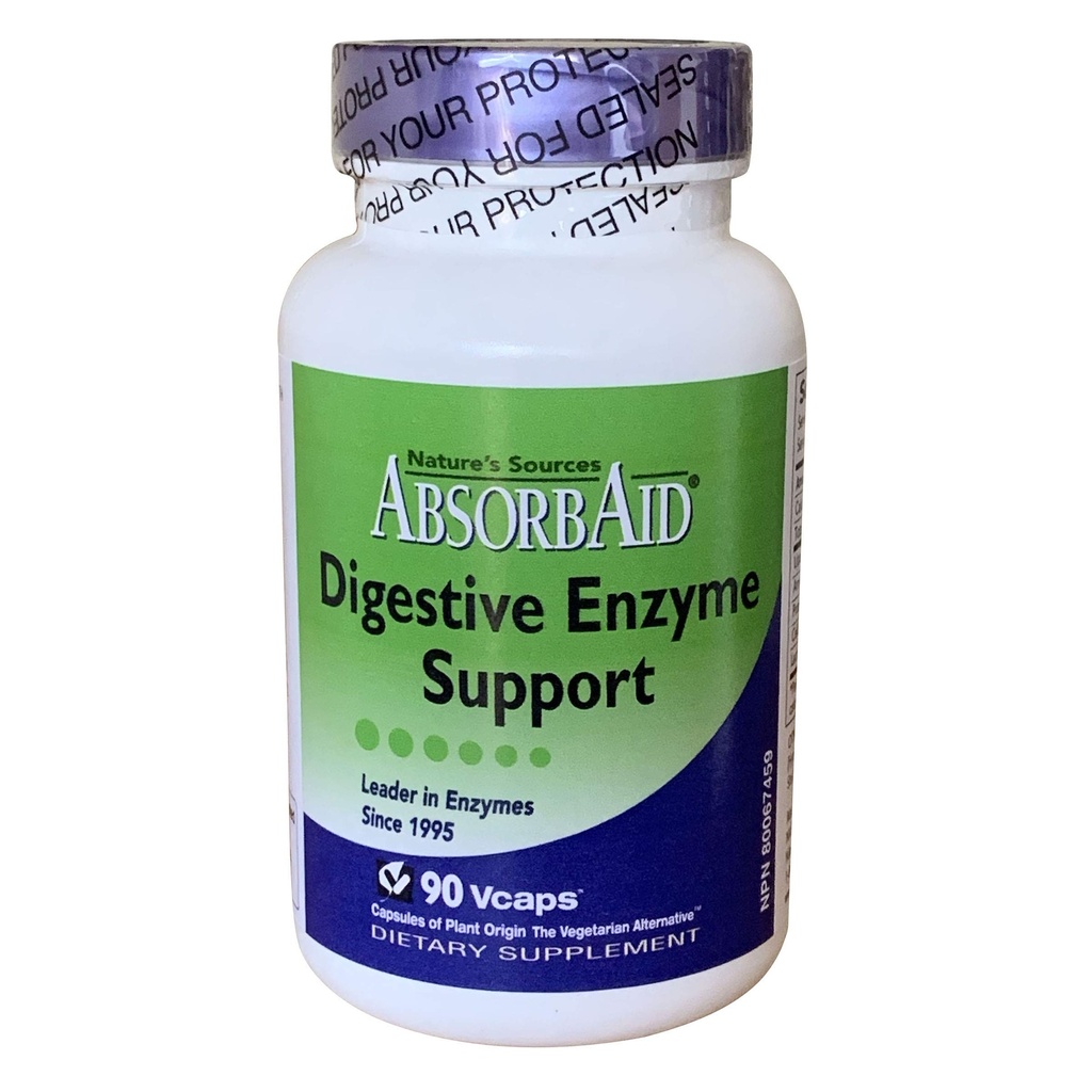 Nature's Sources AbsorbAid - 600 mg - 90 Vegetarische Capsules
