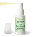 Lovita Bee Propolis Throat Spray, 18% Bioflavonoïden, Alcoholvrij, Immune Support, Keel Kalmerend, Antioxidant, Gentle Taste, 1 Fl Oz (pakket van 1)