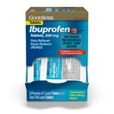 GoodSense Ibuprofen tabletten, 200 mg, pijnstiller en koortsreducer, 100 telling