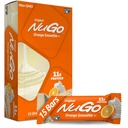 NuGo Proteine Bar, Orange Smoothie, 11g Proteïne, Glutenvrij, 15 Tellen