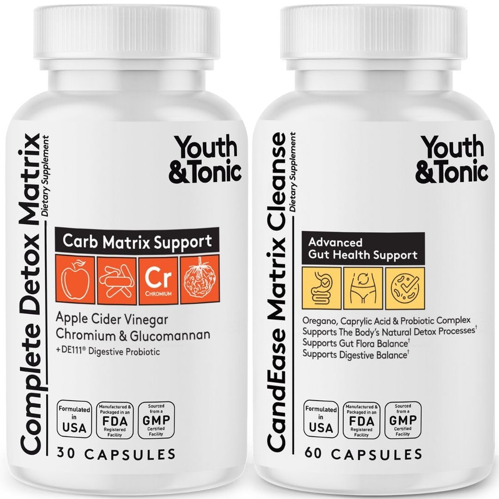 CandEase & Complete Detox Pillen 
