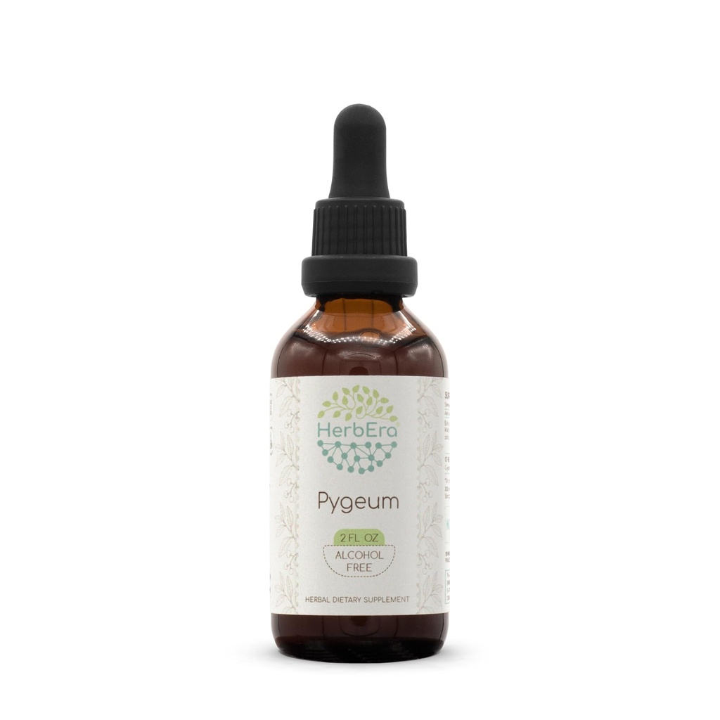 Pygeum B60 Teinture d'extrait de plantes sans alcool, Pygeum d'origine sauvage (Pygeum Africanum) (2 fl oz)
