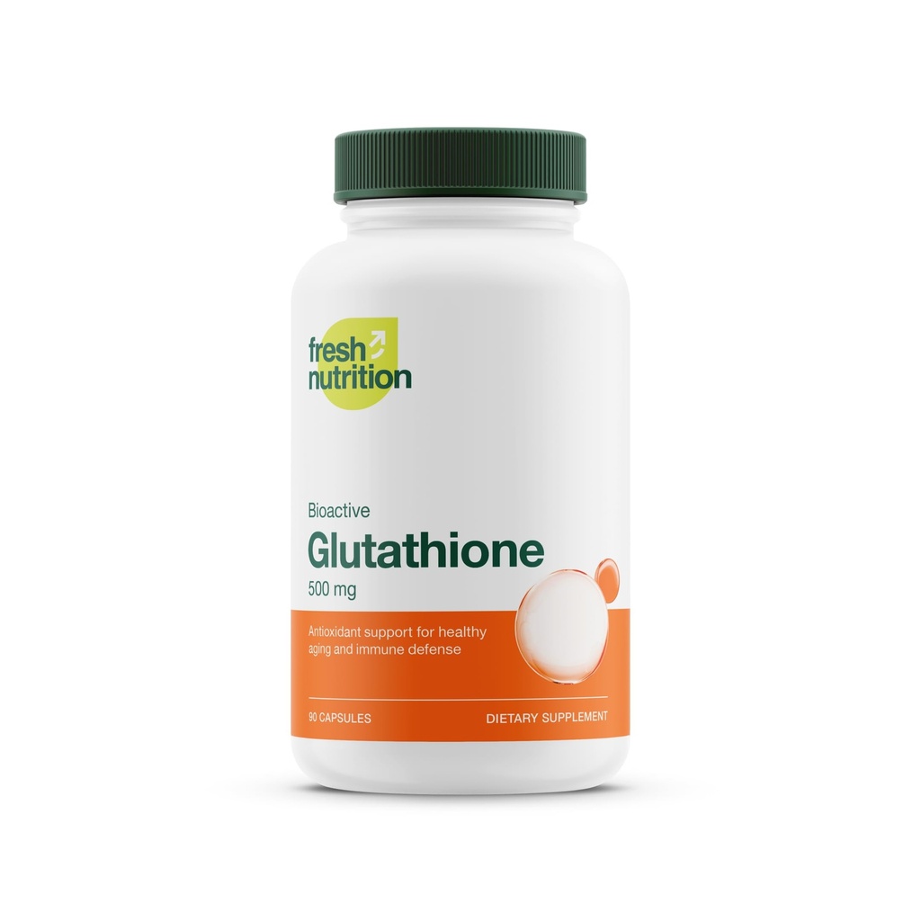 Glutathion Supplement Capsule - Sterkste DNA Geverifieerde Glutathion Gereduceerd - Vegan vriendelijk, Niet GGO, Glutenvrij