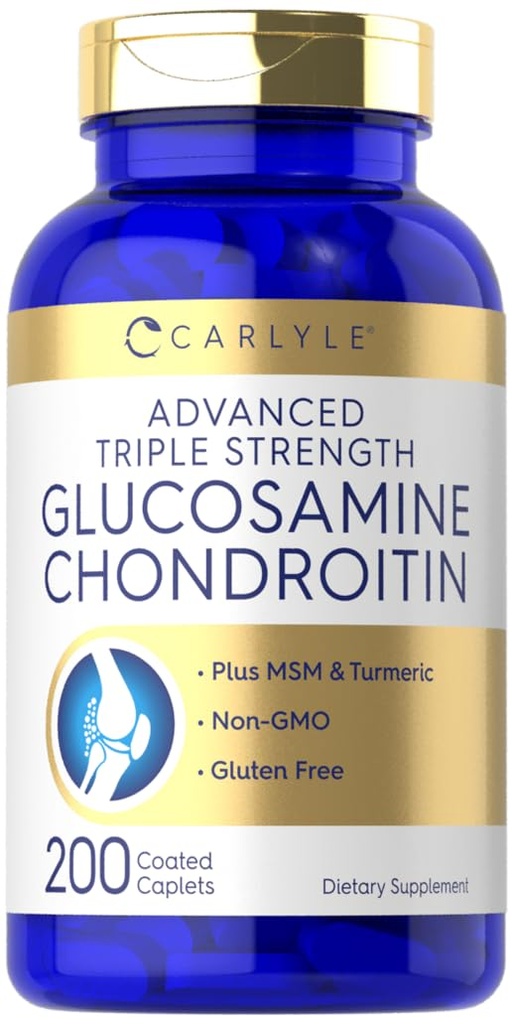 Carlyle Glucosamine Chondroitin MSM Kurkuma 4050 mg 