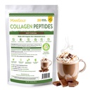 MariGold Grass-gehydrolyseerde Collageen Peptides Powder Hot Cocoa 1LB - 100% Pure, Type I & III Bovine Hydrolyzed Collageen, Non-GMO, Hormone Free, Sojavrij, Glutenvrij, Zuivelvrij, Keto-vriendelijk