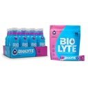 BIOLYTE Electrolyte Drink & IV Hydration Drink Mix - Doctor-Formulated FSA & HSA Electrolytes Liquid, Rehydration Powder Packets, Chemotherapie Must Haves for Women & Men - Berry, 12 Flessen, 16 Sticks