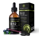 Mt. Vitamines Angel - Trio essentiel B12 - gouttes sublinguales véganes au méthyl B12, B6 et folate de haute puissance - liquide d'absorption facile - non-OGM, fabriqué aux États-Unis
