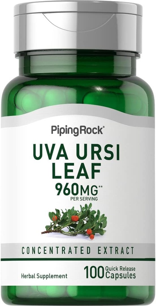 Piping Rock Uva Ursi Capsules 